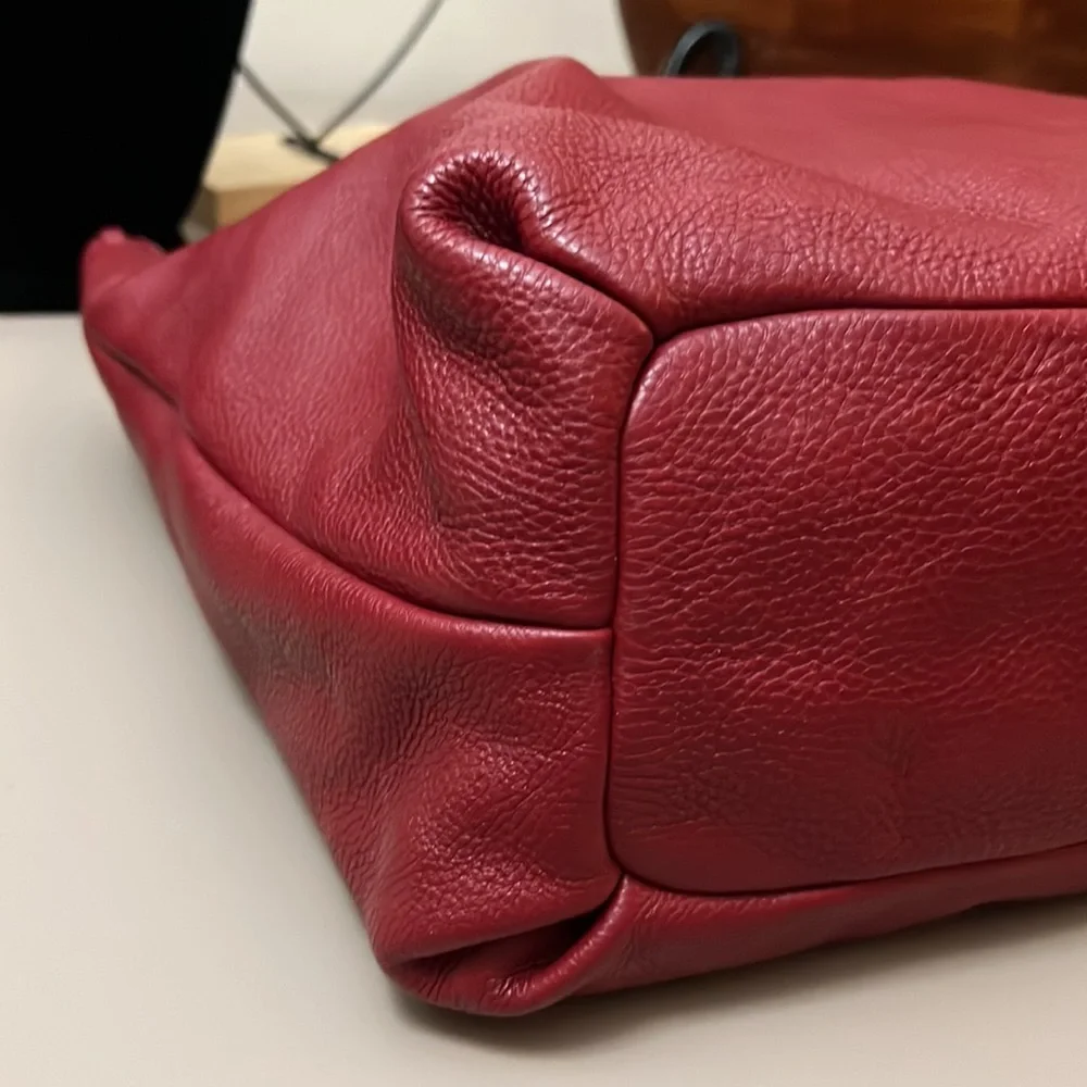 TORY BURCH LEATHER BOMBE SLOUCH XL BAG.. NWOT - Picture 7 of 12